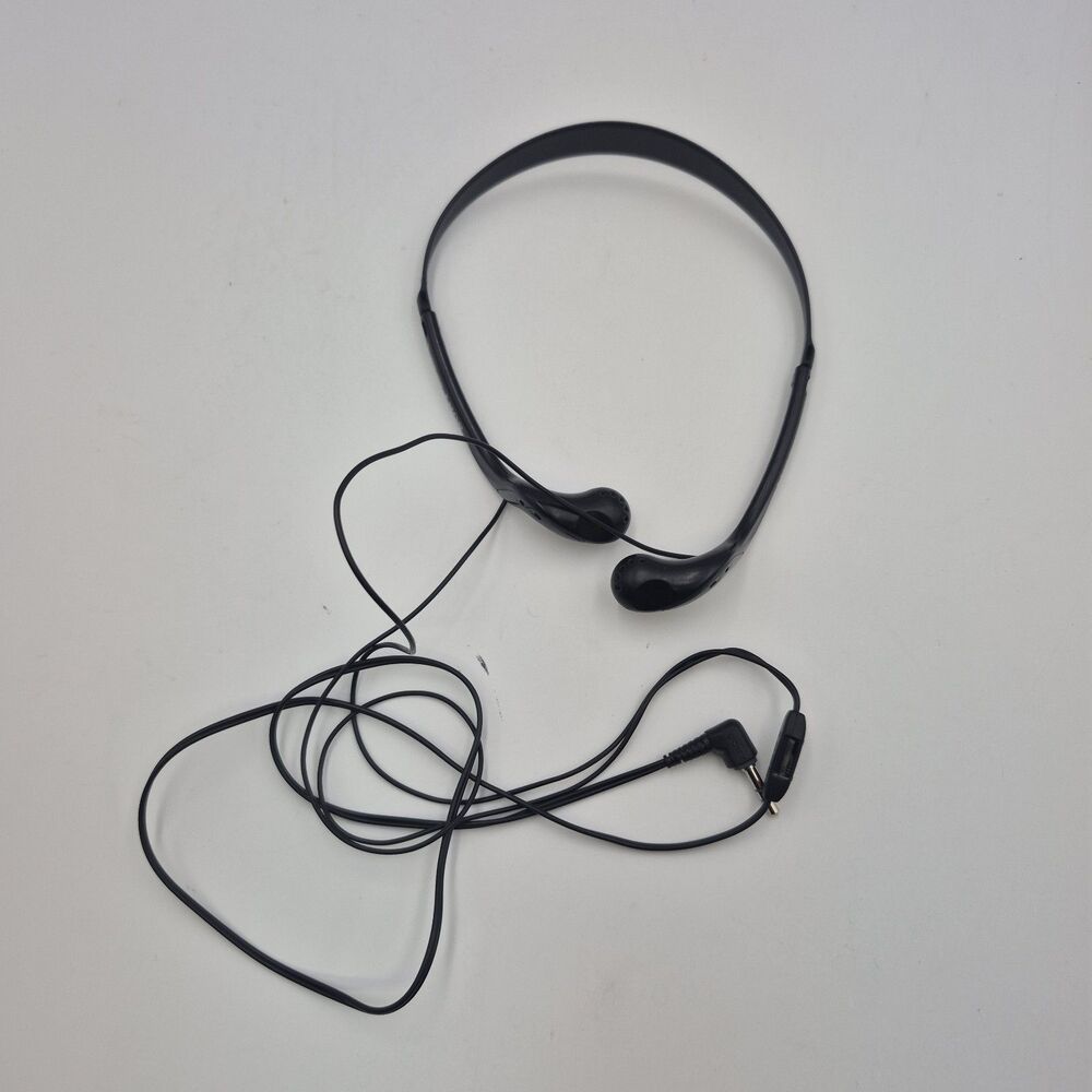Sony  Stereo Headphones MDR-W24 Volume Control MDRW24 Black